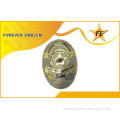 Hard Enamel Military Police Metal Badge / custom embroidere